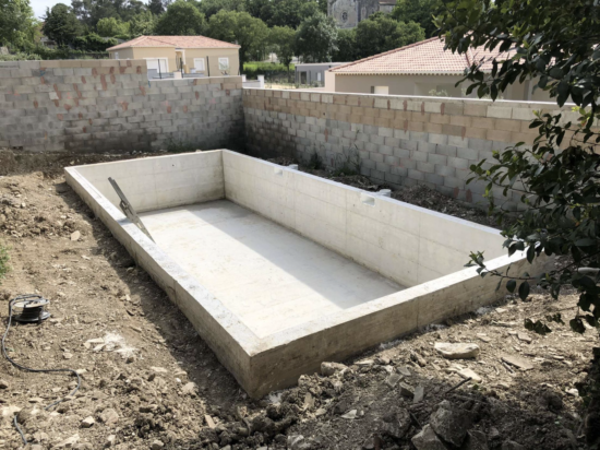 Bernard renov chantier piscine